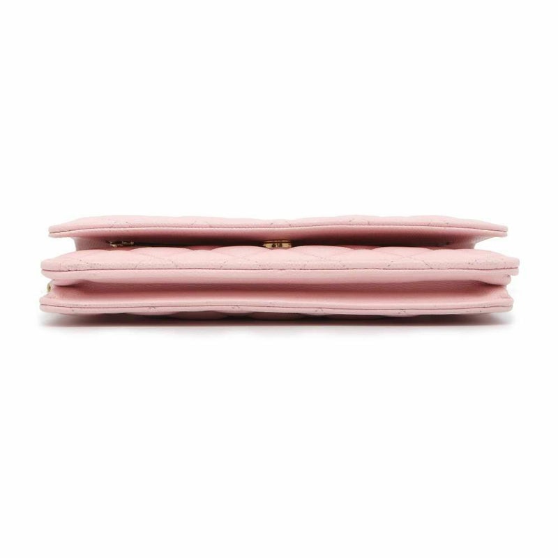 シャネル チェーンウォレット マトラッセ ココマーク キャビアスキン キルティング A33814 CHANEL 財布