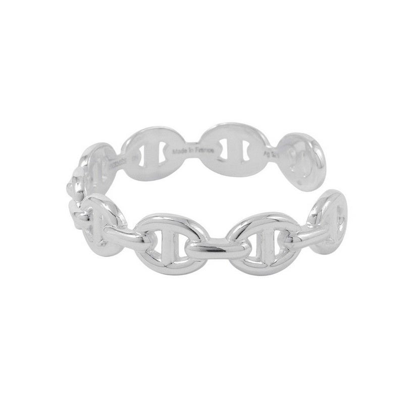 エルメス ブレスレット シェーヌダンクル アンシェネ サイズSH SV925シルバー HERMES ジュエリー バングル