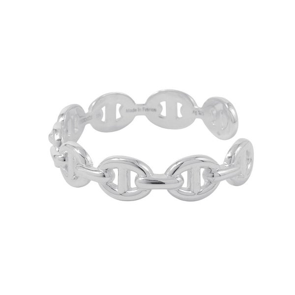 エルメス ブレスレット シェーヌダンクル アンシェネ サイズSH SV925シルバー HERMES ジュエリー バングル