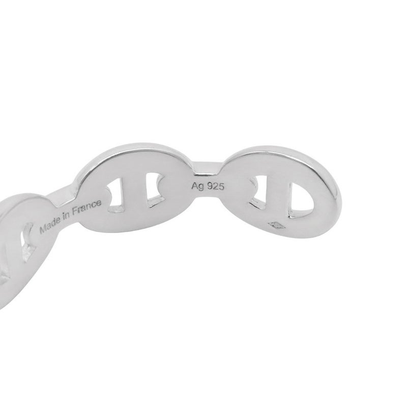 エルメス ブレスレット シェーヌダンクル アンシェネ サイズSH SV925シルバー HERMES ジュエリー バングル