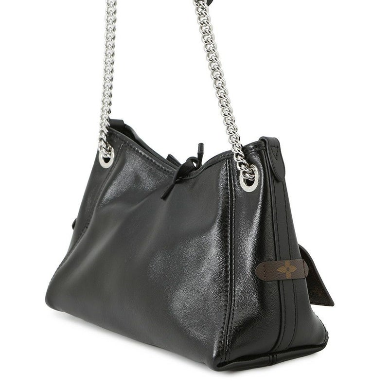 ルイヴィトン ショルダーバッグ ラムレザー キャリーオール・バイブ BB M12888 ブラック 黒