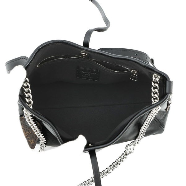 ルイヴィトン ショルダーバッグ ラムレザー キャリーオール・バイブ BB M12888 ブラック 黒