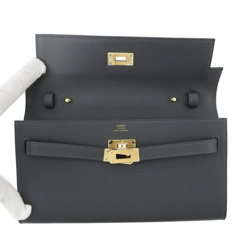 エルメス ケリーウォレット ロング トゥーゴー アルドワーズ/ゴールド金具 エバーカラー W刻印 HERMES 財布