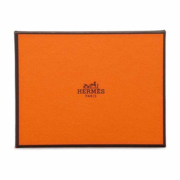 エルメス キーホルダー カルメン ウノドス ローズサクラ/フランボワーズ/シルバー金具 ラムスキン