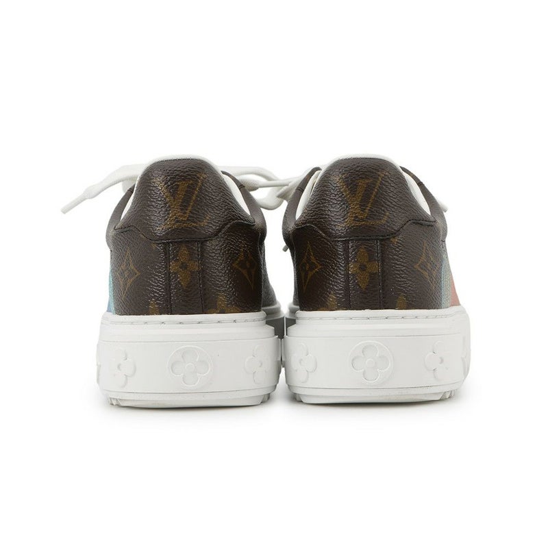 ルイヴィトン スニーカー LV × YK タイム・アウト スニーカー パンプキン レディースサイズ35 1/2 靴 草間彌生