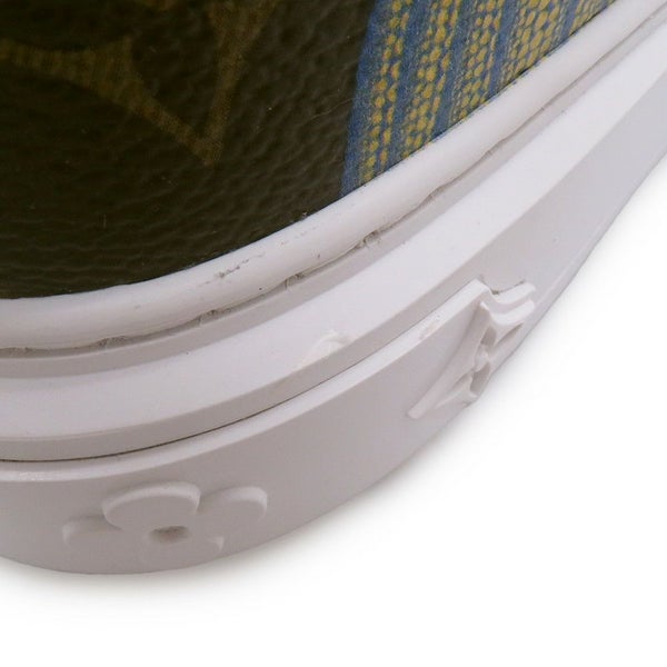 ルイヴィトン スニーカー LV × YK タイム・アウト スニーカー パンプキン レディースサイズ35 1/2 靴 草間彌生