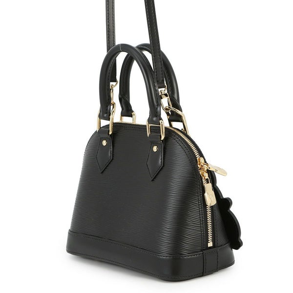 ルイヴィトン ハンドバッグ エピ LV × TM アルマ BB M13670 LOUIS VUITTON ヴィトン 村上隆コラボ ブラック 黒