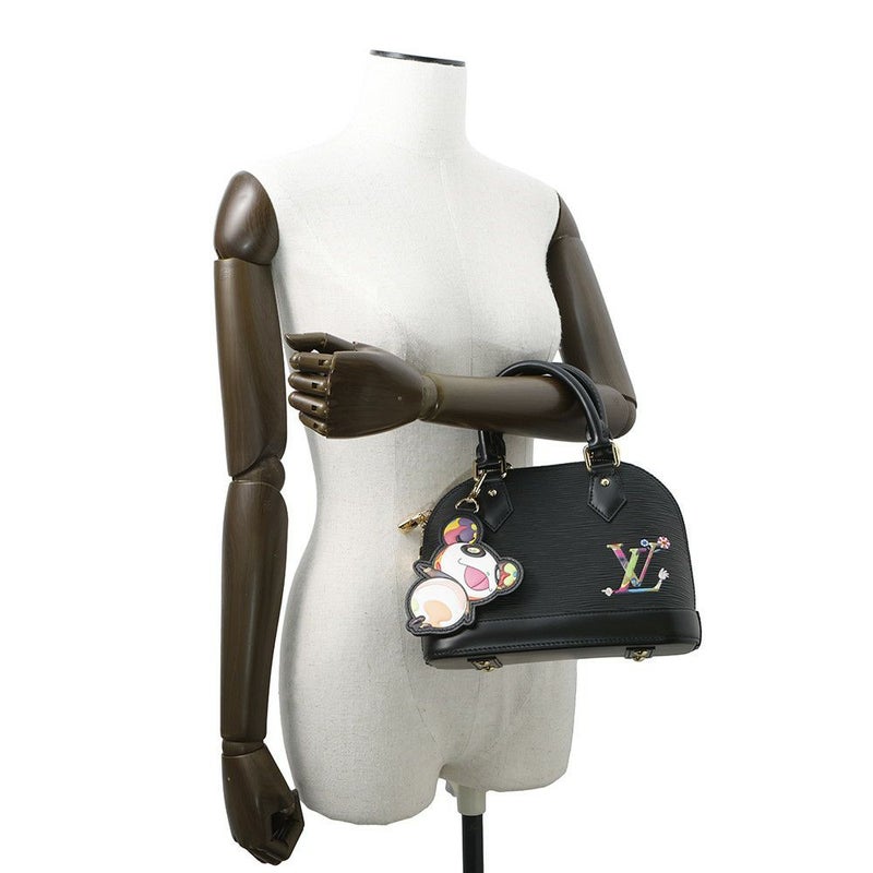 ルイヴィトン ハンドバッグ エピ LV × TM アルマ BB M13670 LOUIS VUITTON ヴィトン 村上隆コラボ ブラック 黒