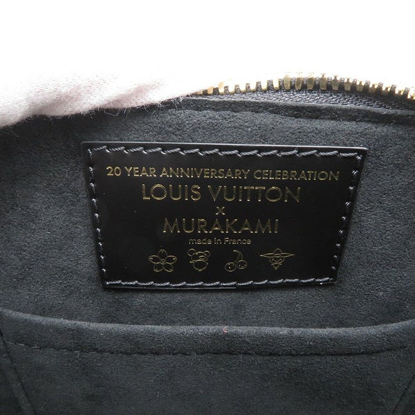 ルイヴィトン ハンドバッグ エピ LV × TM アルマ BB M13670 LOUIS VUITTON ヴィトン 村上隆コラボ ブラック 黒