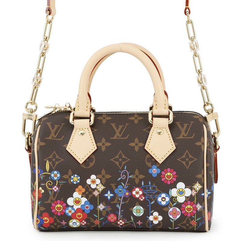 ルイヴィトン ハンドバッグ モノグラム スピーディ・バンドリエール20 LV × TM M14175 村上隆 コラボ