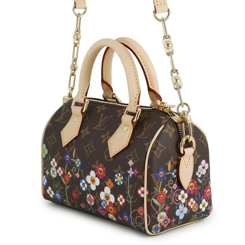 ルイヴィトン ハンドバッグ モノグラム スピーディ・バンドリエール20 LV × TM M14175 村上隆 コラボ