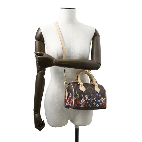 ルイヴィトン ハンドバッグ モノグラム スピーディ・バンドリエール20 LV × TM M14175 村上隆 コラボ