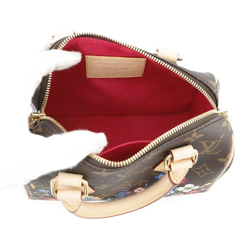 ルイヴィトン ハンドバッグ モノグラム スピーディ・バンドリエール20 LV × TM M14175 村上隆 コラボ