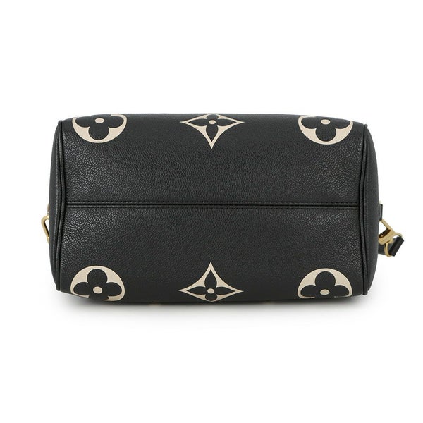 ルイヴィトン ハンドバッグ バイカラーモノグラム・アンプラント スピーディ・バンドリエール25 M58947 2way 黒 ブラック