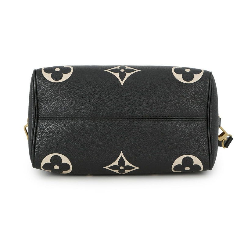 ルイヴィトン ハンドバッグ バイカラーモノグラム・アンプラント スピーディ・バンドリエール25 M58947 2way 黒 ブラック