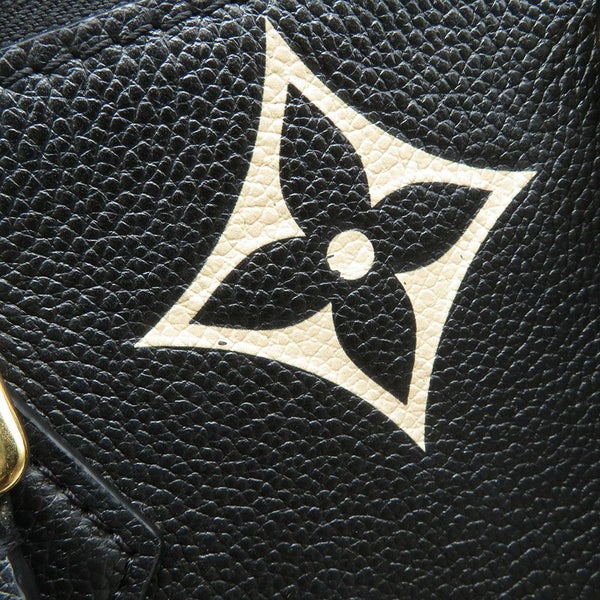 ルイヴィトン ハンドバッグ バイカラーモノグラム・アンプラント スピーディ・バンドリエール25 M58947 2way 黒 ブラック