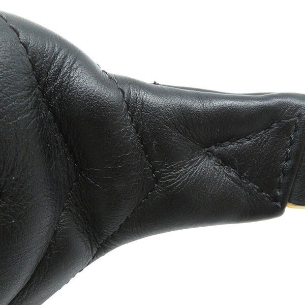 ルイヴィトン ボディバッグ カーフレザー ニューウェーブ バムバッグ M53750 ウエストバッグ 黒 ブラック