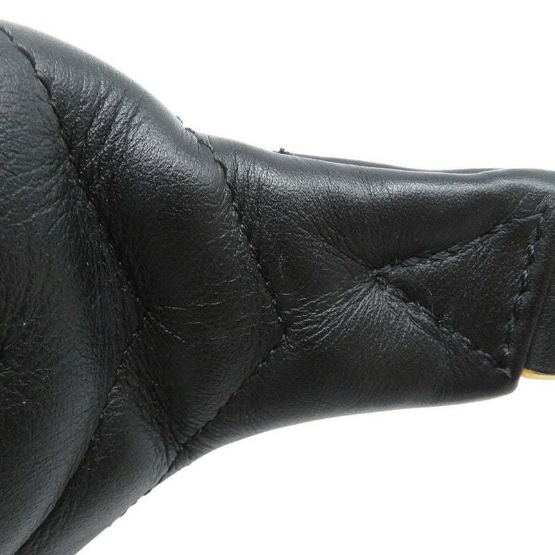 ルイヴィトン ボディバッグ カーフレザー ニューウェーブ バムバッグ M53750 ウエストバッグ 黒 ブラック