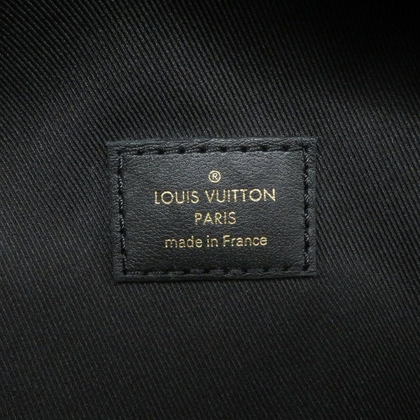 ルイヴィトン ボディバッグ カーフレザー ニューウェーブ バムバッグ M53750 ウエストバッグ 黒 ブラック
