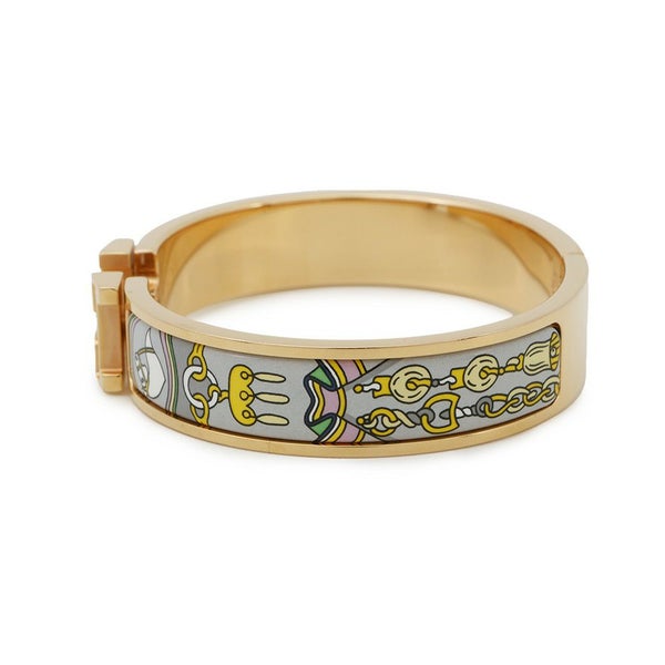 エルメス ブレスレット クリックH ブーケ メタル HERMES バングル アクセサリー