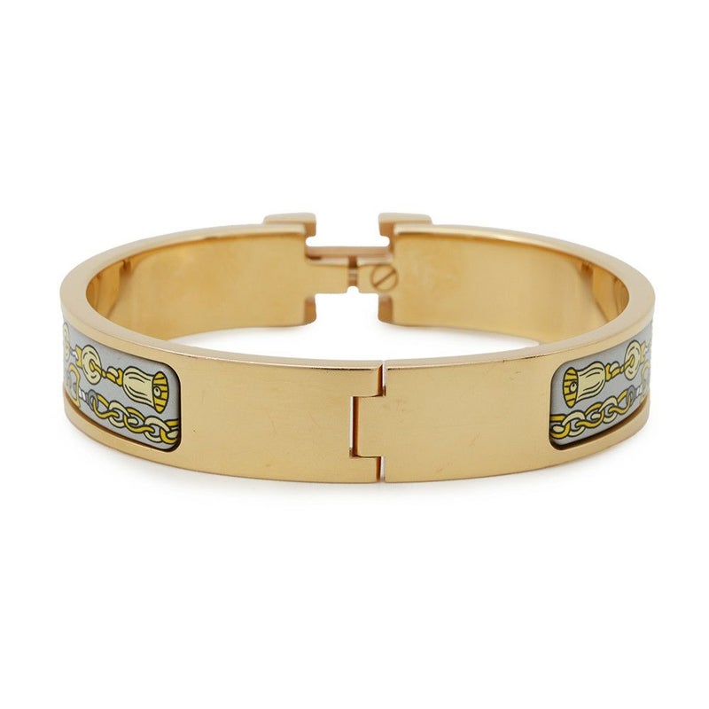 エルメス ブレスレット クリックH ブーケ メタル HERMES バングル アクセサリー