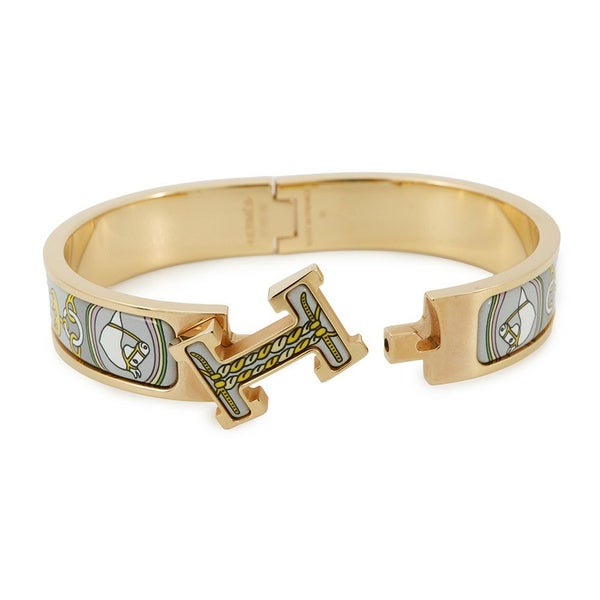 エルメス ブレスレット クリックH ブーケ メタル HERMES バングル アクセサリー