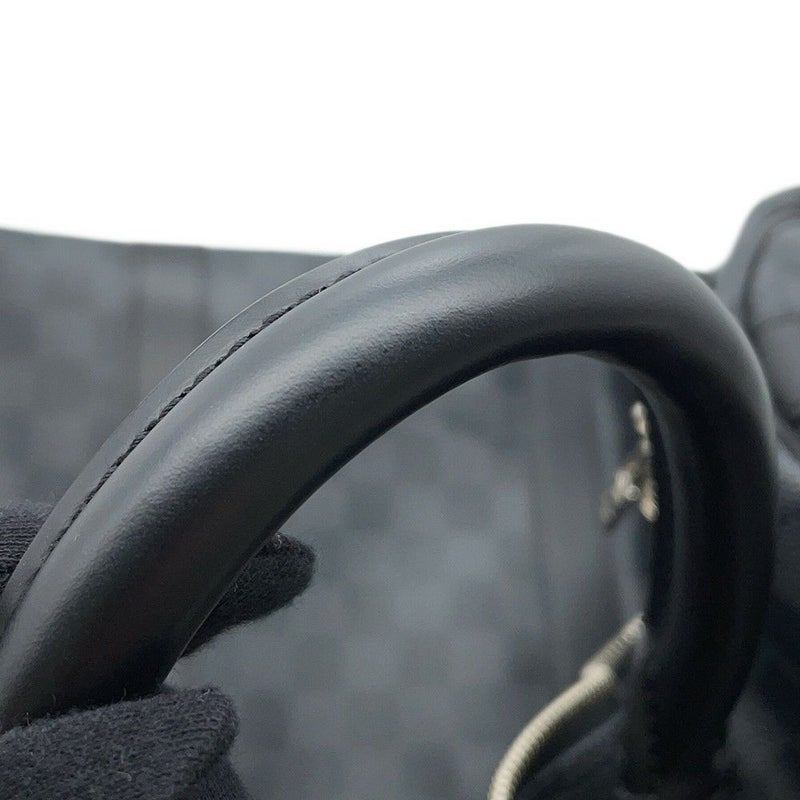 ルイヴィトン ボストンバッグ ダミエ・グラフィット キーポル・バンドリエール 55 N41413 ヴィトン トラベル 黒 ブラック