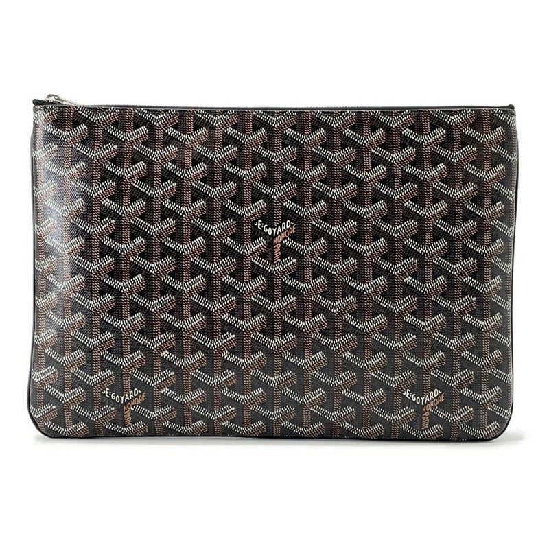 ゴヤール クラッチバッグ セナMM PVC SENAT2MMLTY01CL01P GOYARD メンズ セカンドバッグ 黒