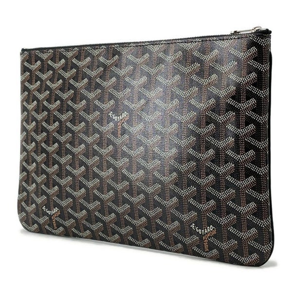 ゴヤール クラッチバッグ セナMM PVC SENAT2MMLTY01CL01P GOYARD メンズ セカンドバッグ 黒
