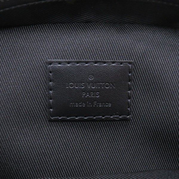 ルイヴィトン ボディバッグ モノグラム・エクリプス アヴェニュー・スリングバッグPM M47137 ブラック 黒