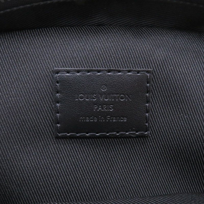 ルイヴィトン ボディバッグ モノグラム・エクリプス アヴェニュー・スリングバッグPM M47137 ブラック 黒