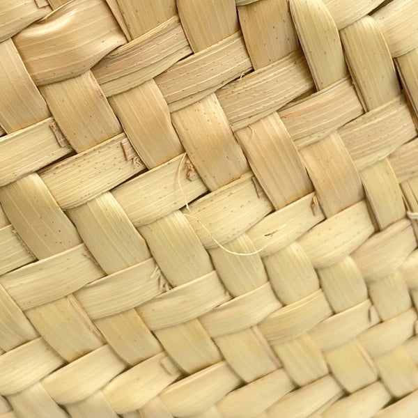 プラダ トートバッグ ウーブンパーム かごバッグ ストロー 1BG314 PRADA 白