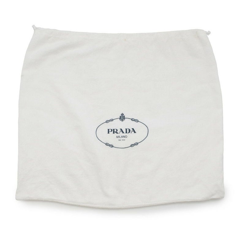 プラダ トートバッグ ウーブンパーム かごバッグ ストロー 1BG314 PRADA 白