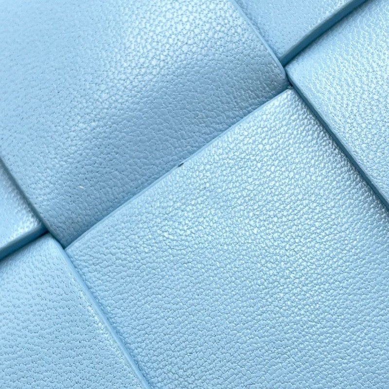 ボッテガヴェネタ クラッチバッグ マキシイントレチャート BVスナップ レザー ウッド BOTTEGA VENETA