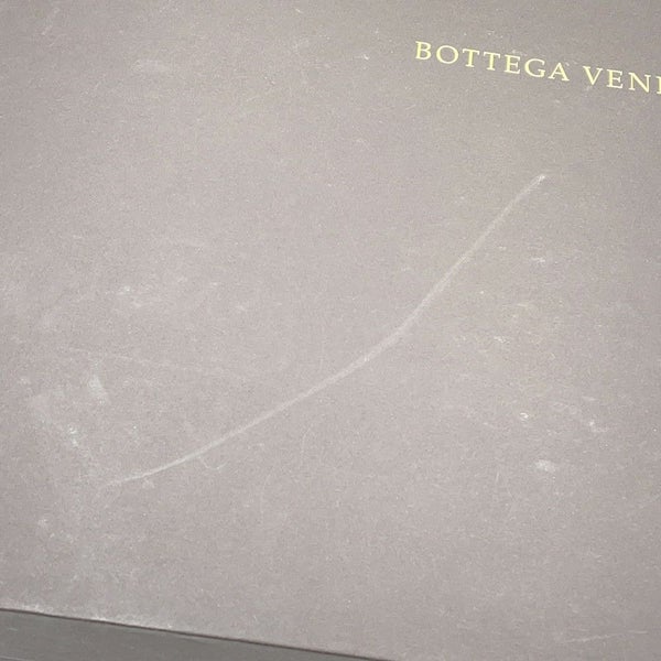 ボッテガヴェネタ クラッチバッグ マキシイントレチャート BVスナップ レザー ウッド BOTTEGA VENETA