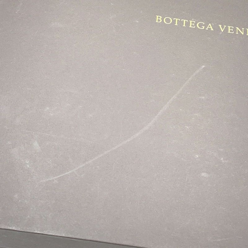 ボッテガヴェネタ クラッチバッグ マキシイントレチャート BVスナップ レザー ウッド BOTTEGA VENETA