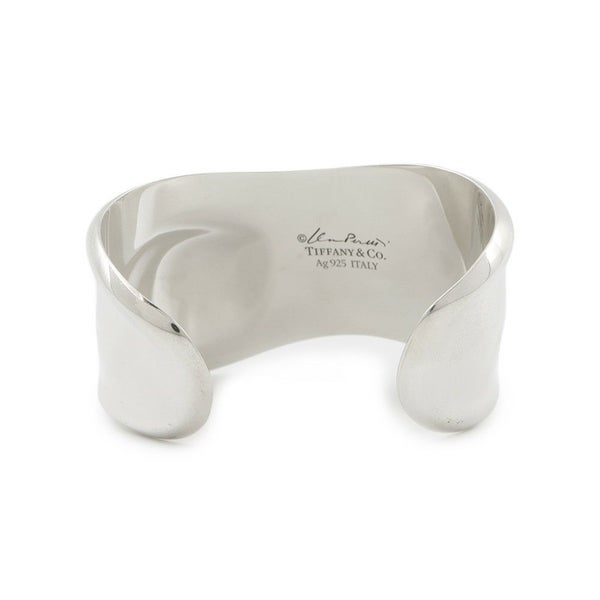 ティファニー ブレスレット エルサ・ペレッティ スモールボーン カフ ミディアム SV925シルバー 左手用 Tiffany&Co. アクセサリー