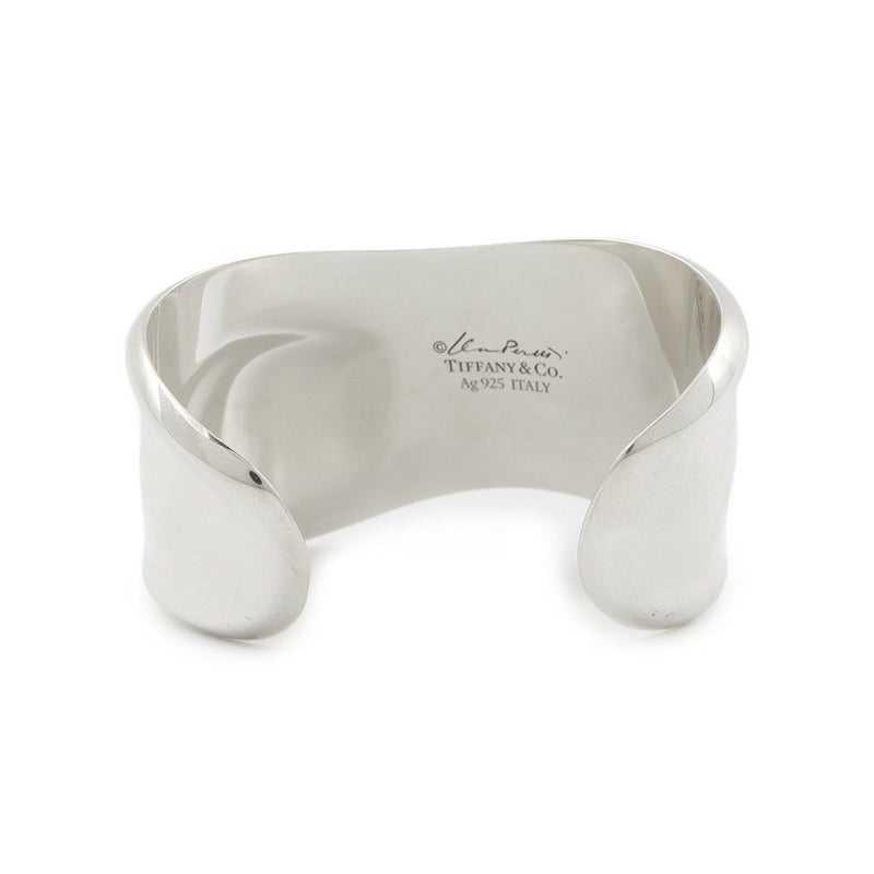 ティファニー ブレスレット エルサ・ペレッティ スモールボーン カフ ミディアム SV925シルバー 左手用 Tiffany&Co. アクセサリー