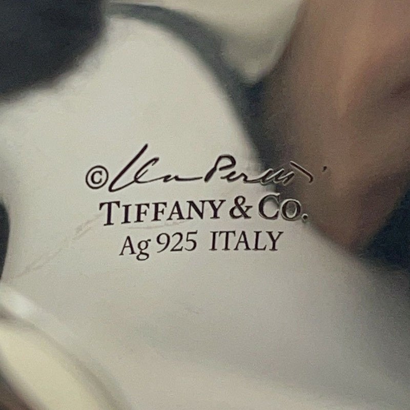 ティファニー ブレスレット エルサ・ペレッティ スモールボーン カフ ミディアム SV925シルバー 左手用 Tiffany&Co. アクセサリー