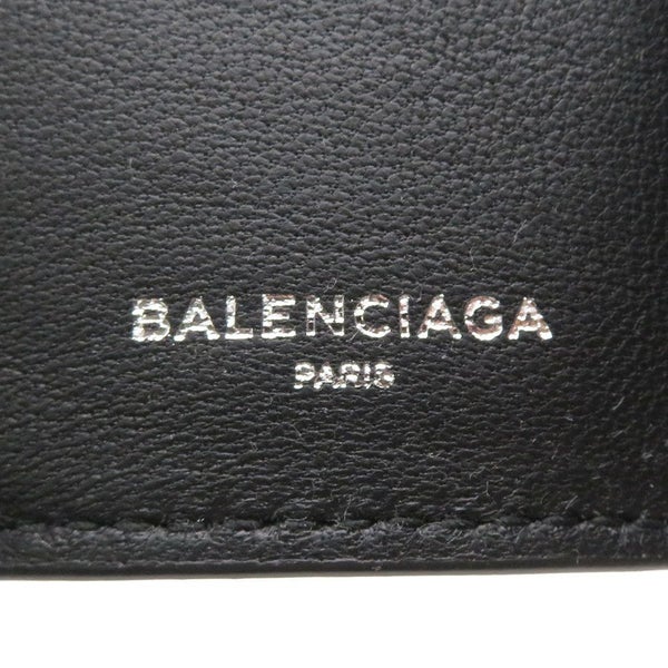 バレンシアガ 三つ折り財布 エブリデイ 505055 BALENCIAGA 財布 黒