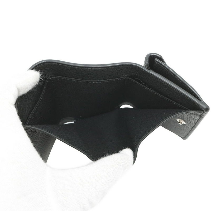 バレンシアガ 三つ折り財布 ペーパーミニウォレット 391446 BALENCIAGA 財布 黒