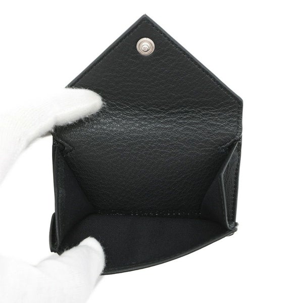 バレンシアガ 三つ折り財布 ペーパーミニウォレット 391446 BALENCIAGA 財布 黒