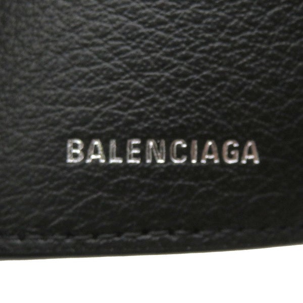 バレンシアガ 三つ折り財布 ペーパーミニウォレット 391446 BALENCIAGA 財布 黒
