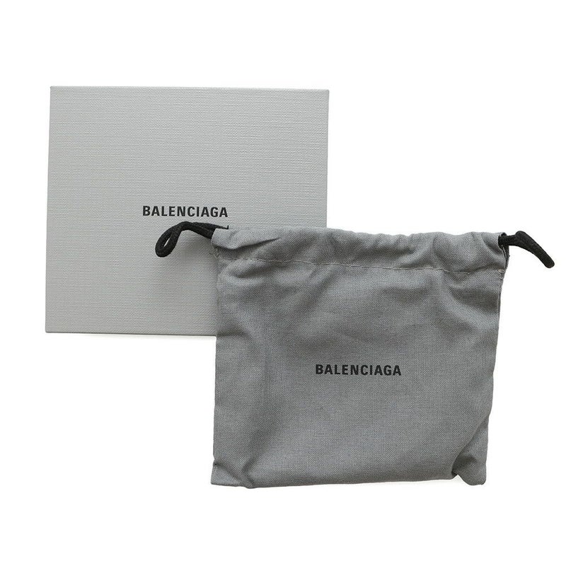 バレンシアガ 三つ折り財布 ペーパーミニウォレット 391446 BALENCIAGA 財布 黒