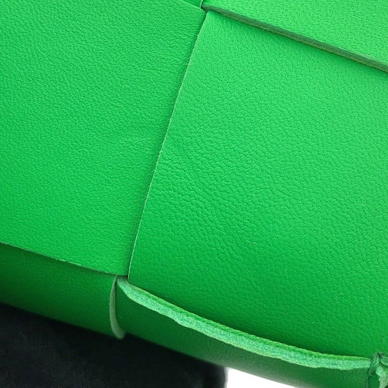 ボッテガヴェネタ ショルダーバッグ キャンディー カセット ラムスキン 666688 BOTTEGA VENETA グリーン