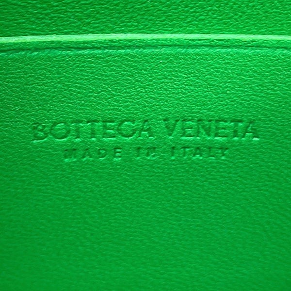 ボッテガヴェネタ ショルダーバッグ キャンディー カセット ラムスキン 666688 BOTTEGA VENETA グリーン