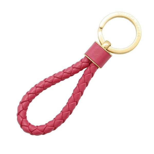 ボッテガヴェネタ  キーリング イントレチャート キーホルダー 651820 BOTTEGA VENETA バッグチャーム
