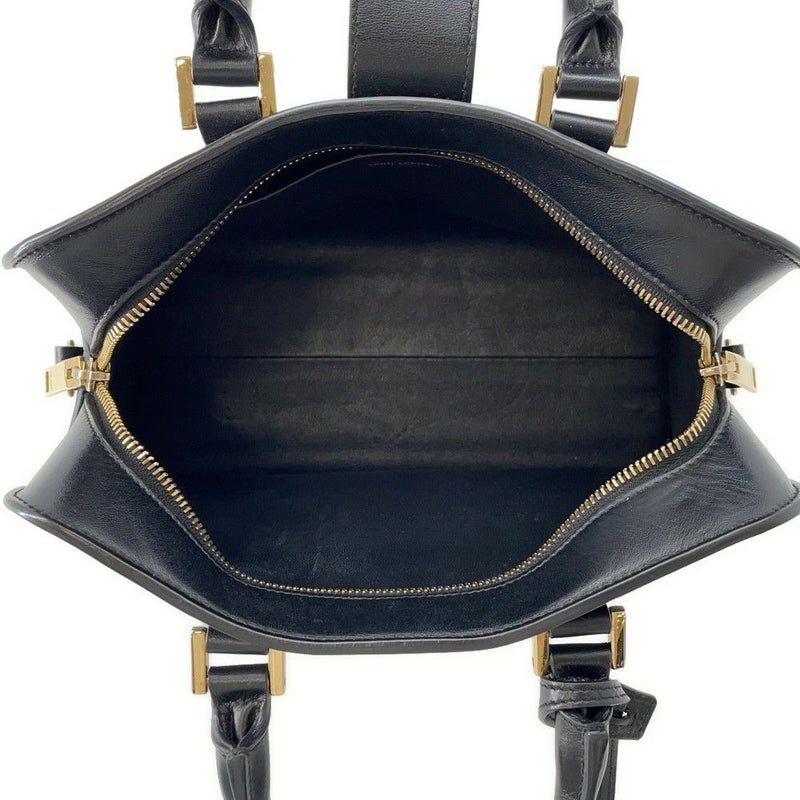 サンローランパリ ハンドバッグ ベイビーカバス 472466 SAINT LAURENT PARIS 2way 黒