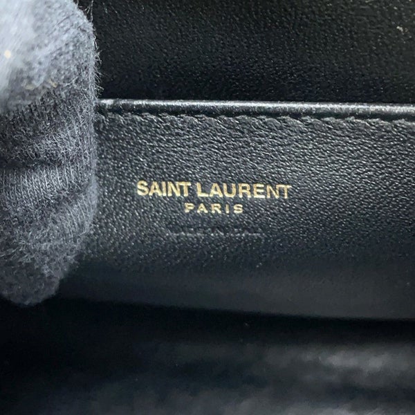 サンローランパリ ハンドバッグ ベイビーカバス 472466 SAINT LAURENT PARIS 2way 黒