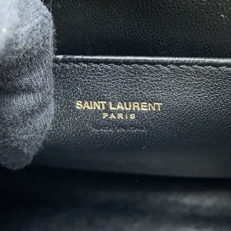 サンローランパリ ハンドバッグ ベイビーカバス 472466 SAINT LAURENT PARIS 2way 黒